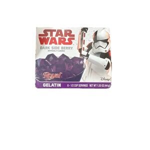 Star Wars Dark Side Berry Gelatin Royal Disney Purple Jello EXP 10/2019 Rare